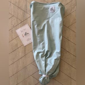 The Ollie swaddle - Like new!  Sky blue